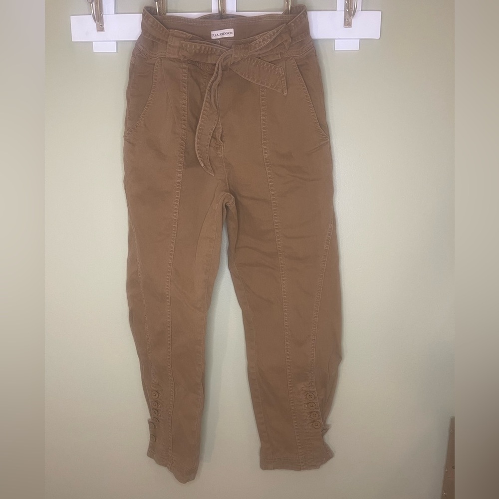ULLA JOHNSON Cargo/Utility Style Pant